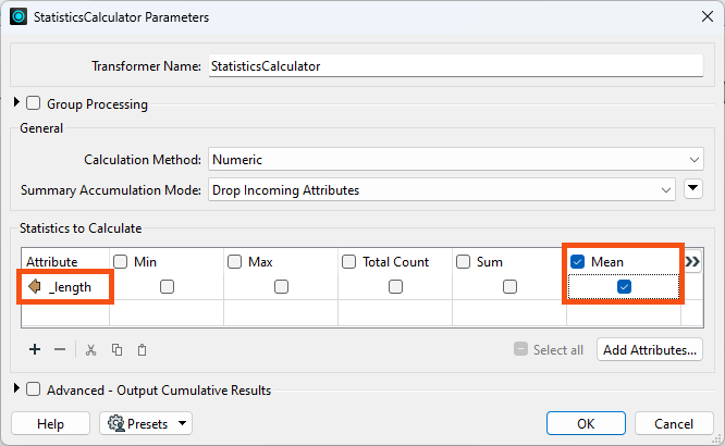 Filling out the StatisticsCalculator